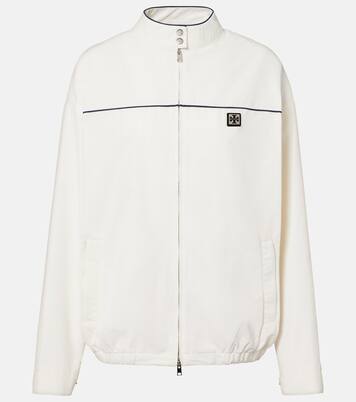 Oversized tennis jacket | Tory Burch