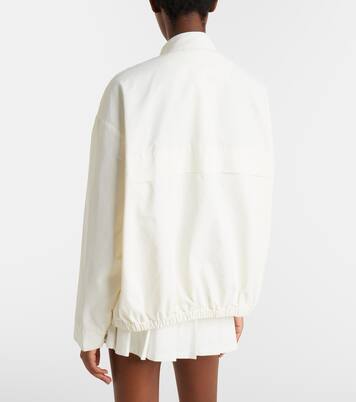 Oversized tennis jacket | Tory Burch