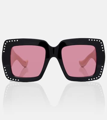 Gafas de sol cuadradas oversized Viva Superstar adornadas | Valentino