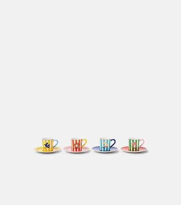 Playa set of 4 porcelain espresso cups | Jonathan Adler