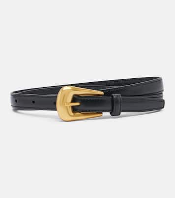 Cinturón Folk de piel | Saint Laurent