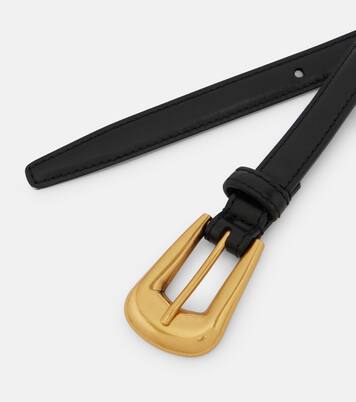 Cinturón Folk de piel | Saint Laurent