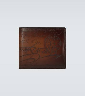 Portefeuille Makore en cuir Scritto | Berluti