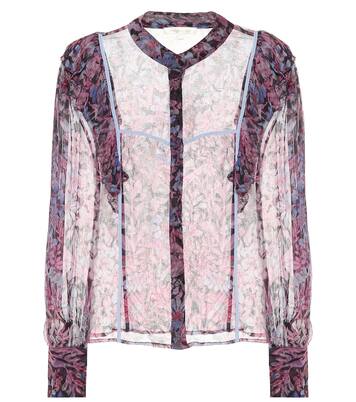 Blouse Beatrix imprimée | LoveShackFancy