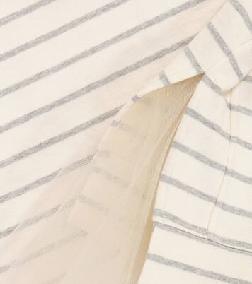 Pull rayé en coton | Brunello Cucinelli Kids