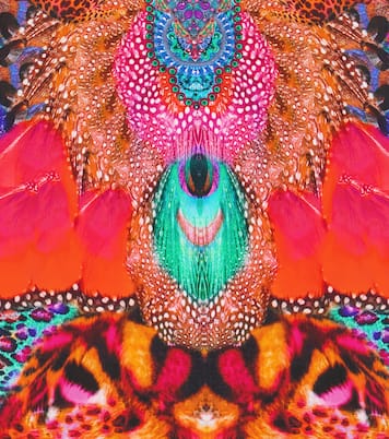 Cafetan Xanadu Rising imprimé en coton | Camilla Kids