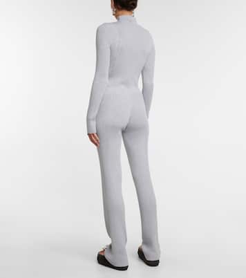 Mid-Rise-Schlaghose aus Rippstrick | Dion Lee