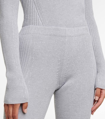 Mid-Rise-Schlaghose aus Rippstrick | Dion Lee