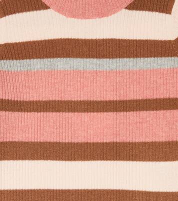 Striped wool turtleneck sweater | Il Gufo