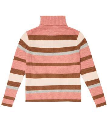Striped wool turtleneck sweater | Il Gufo