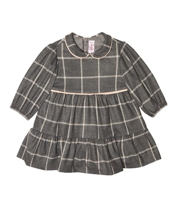 Baby checked dress | Il Gufo