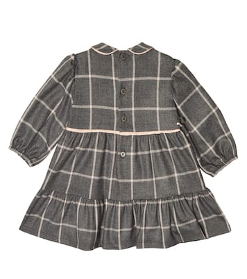 Baby checked dress | Il Gufo