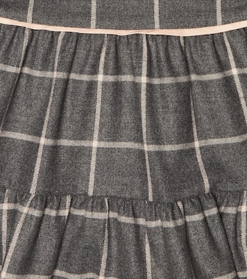 Baby checked dress | Il Gufo