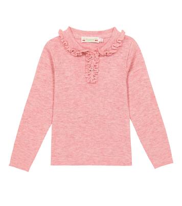 Mélange wool sweater | Bonpoint