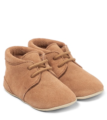 Baby suede lace-up shoes | Petit Nord