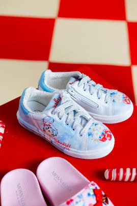 x Disney® printed sneakers | Monnalisa