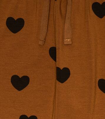 Basic Hearts jersey sweatpants | Mini Rodini