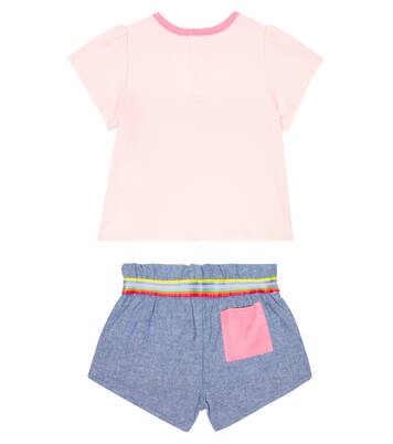 Baby cotton T-shirt and shorts set | Marc Jacobs Kids