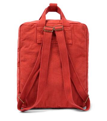 Flamingo print cotton backpack | Bobo Choses