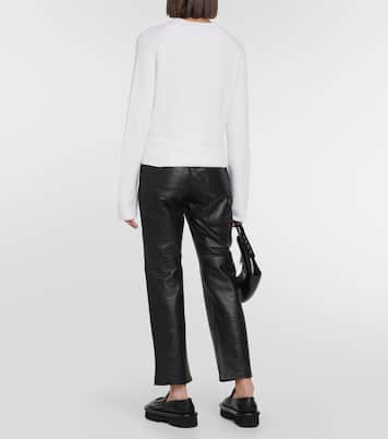 Pull White Label en coton et cachemire | Proenza Schouler