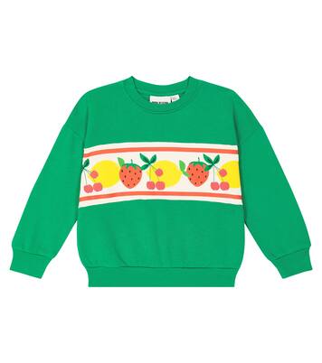 Fruits Panel cotton sweatshirt | Mini Rodini