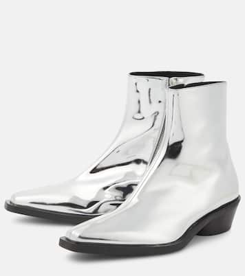 Bronco metallic ankle boots | Proenza Schouler