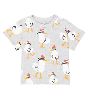 Baby printed cotton jersey T-shirt | Stella McCartney Kids