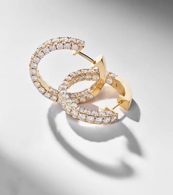 Boucles d'oreilles en or 18 ct et diamants | Shay Jewelry