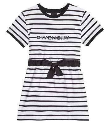 Striped cotton dress | Givenchy Kids