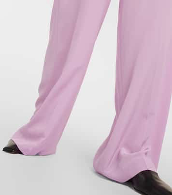 Weite Hose Hulin aus Seiden-Crêpe | Joseph