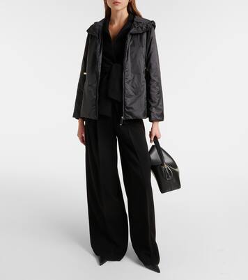 Greenh coated canvas rain jacket | Max Mara