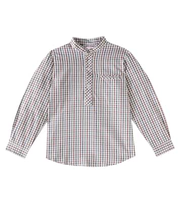 Mateo checked cotton shirt | La Coqueta