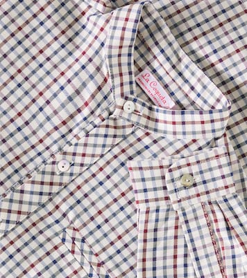 Mateo checked cotton shirt | La Coqueta