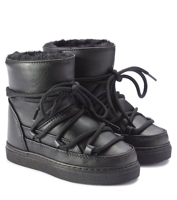 Schneestiefel Grape aus Lederimitat | Inuikii Kids