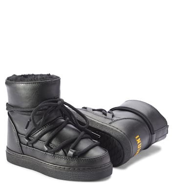 Schneestiefel Grape aus Lederimitat | Inuikii Kids