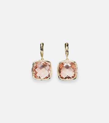 Boucles d'oreilles Serenity en or 18 ct et morganite | Octavia Elizabeth