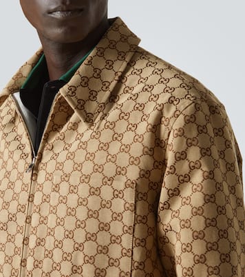 GG canvas cotton-blend overshirt | Gucci