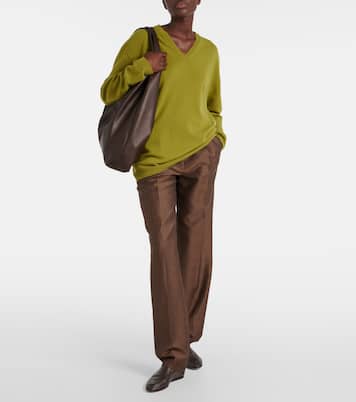 Awar leather loafers | The Row
