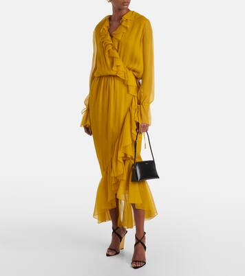 Sac De Jour leather pouch | Saint Laurent