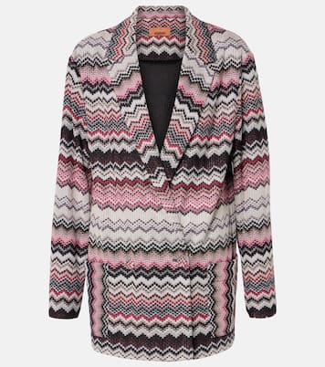 Blazer aus Häkelstrick | Missoni