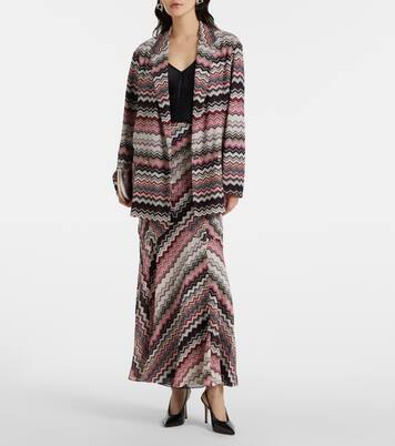 Blazer aus Häkelstrick | Missoni