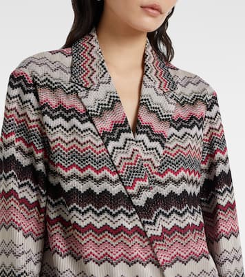 Blazer aus Häkelstrick | Missoni