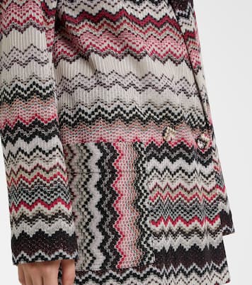 Blazer aus Häkelstrick | Missoni