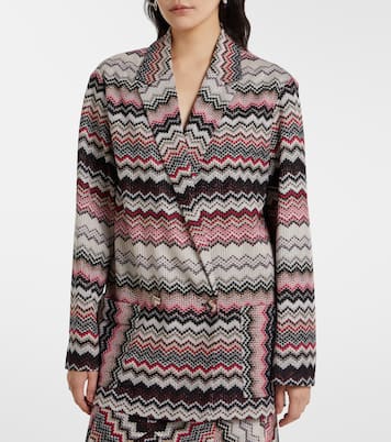 Blazer aus Häkelstrick | Missoni