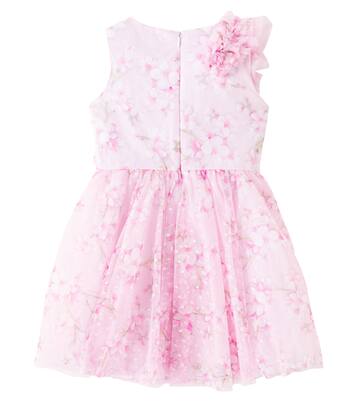 Floral tulle dress | Monnalisa