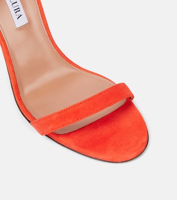 Sandalen Hibiscus 105 aus Veloursleder | Aquazzura