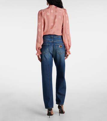 Distressed straight jeans | Dolce&Gabbana