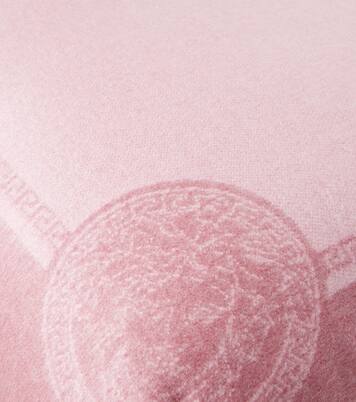 Icon Medusa silk and cashmere cushion | Versace Home