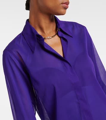 Hemd aus einem Seidengemisch | Dries Van Noten