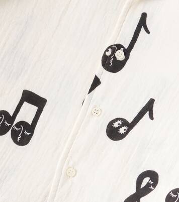 Note cotton muslin shirt | Mini Rodini